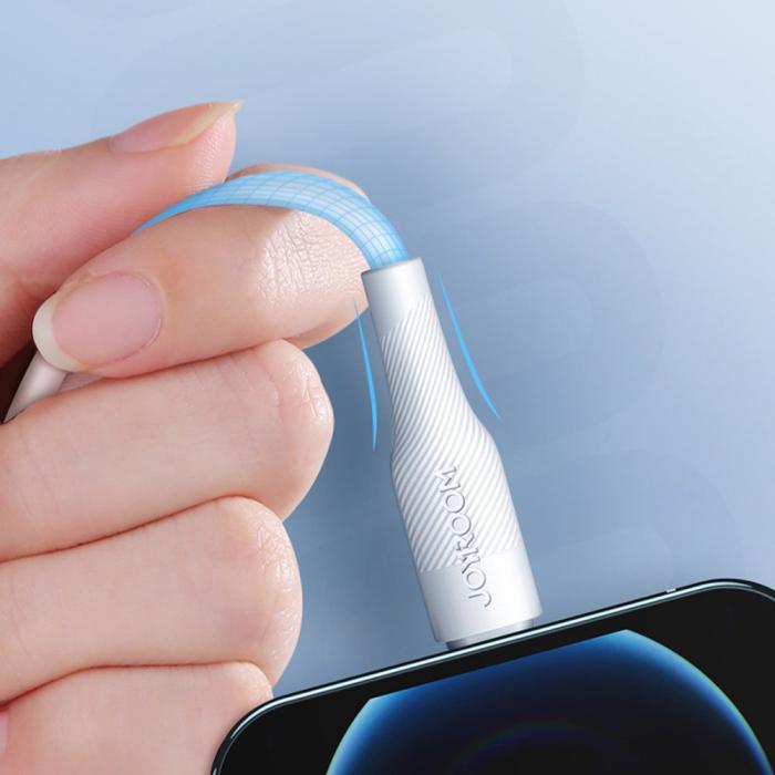 Bild 4, Joyroom 20W 1.2m Lightning - USB-C PD Snabbladdare - Vit