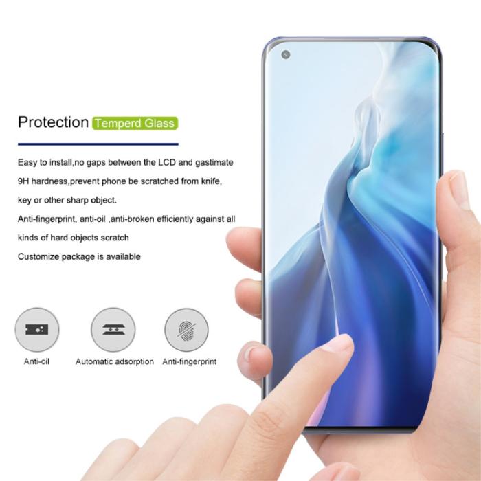 Bild 2, Xiaomi Mi 11 - MOCOLO Heltäckande UV Skärmskydd