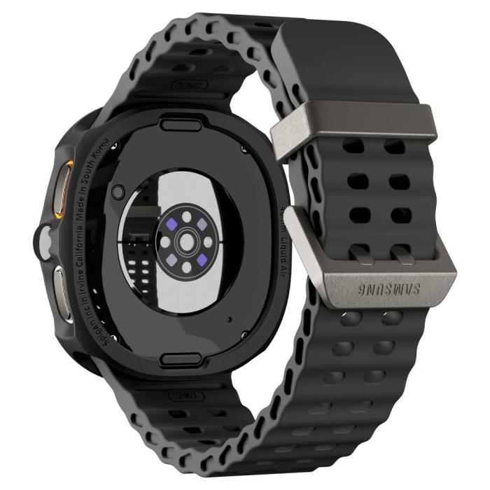 Bild 3, Spigen Galaxy Watch 8 44 mm Skal Liquid Air Matt Svart