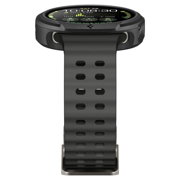 Bild 5, Spigen Galaxy Watch 8 44 mm Skal Liquid Air Matt Svart