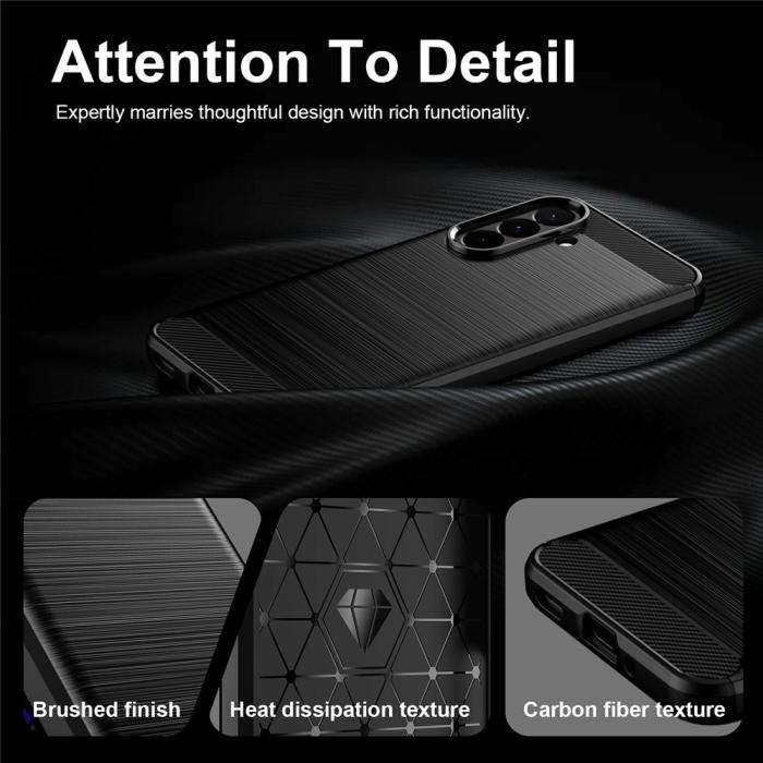 Bild 5, Samsung Galaxy A27 5G Skal TPU Brushed Svart