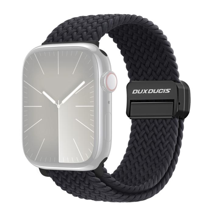 Bild 1, DUX DUCIS Apple Watch 38/40/41 Armband Flätat Mörk Blå