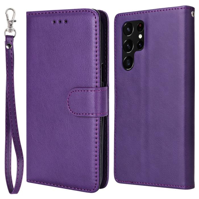 Bild 1, Samsung Galaxy S22 Ultra Fodral 2in1 Magnet Lila