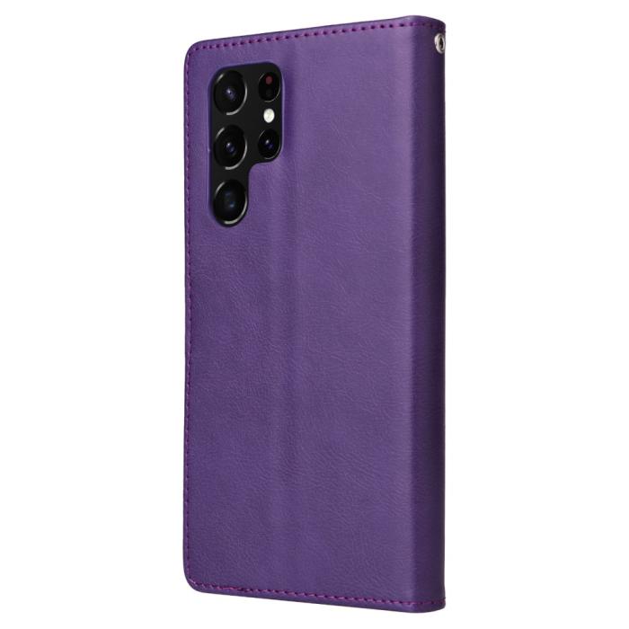 Bild 3, Samsung Galaxy S22 Ultra Fodral 2in1 Magnet Lila