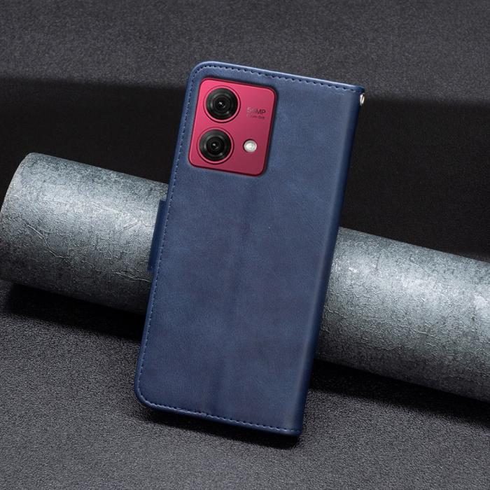 Bild 6, Motorola Moto G84 5G Fodral Shark Solid Blå