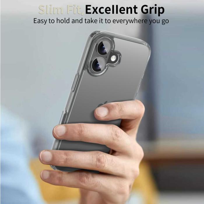 Bild 5, Tech-Protect iPhone 17 Skal FlexAir Hybrid Transparent