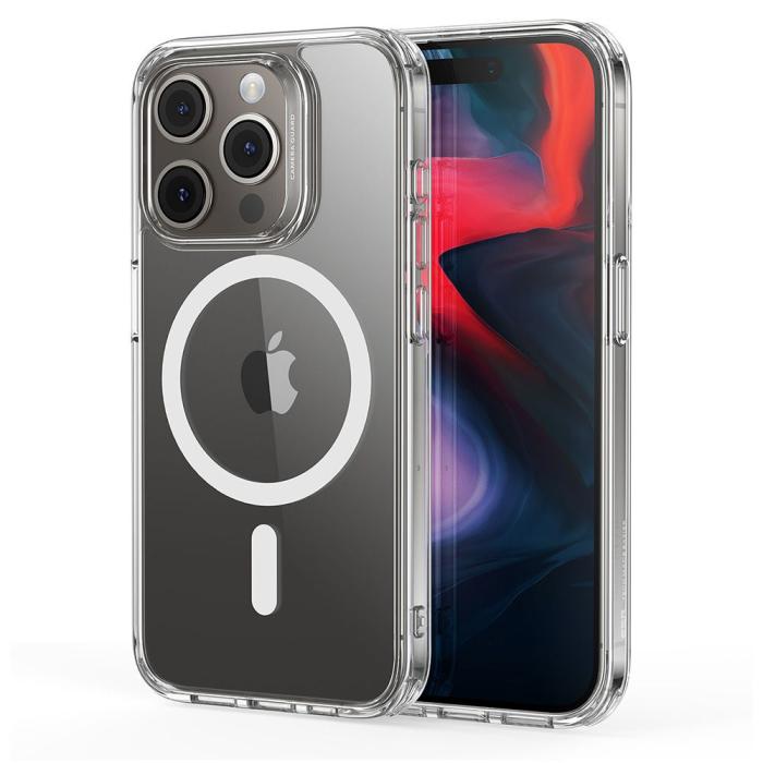Bild 2, ESR iPhone 15 Pro Max Skal MagSafe CH HaloLock Transparent