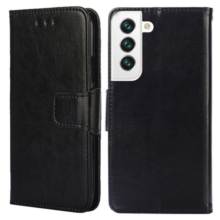 Bild 1, Samsung Galaxy S23 Plus Fodral Läder Svart