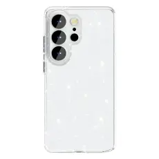 Samsung Galaxy S26 Ultra Skal Glitter TPU Vit