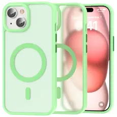 ColorPop iPhone 15 Skal CH MagSafe Matt Ljus Gr&ouml;n