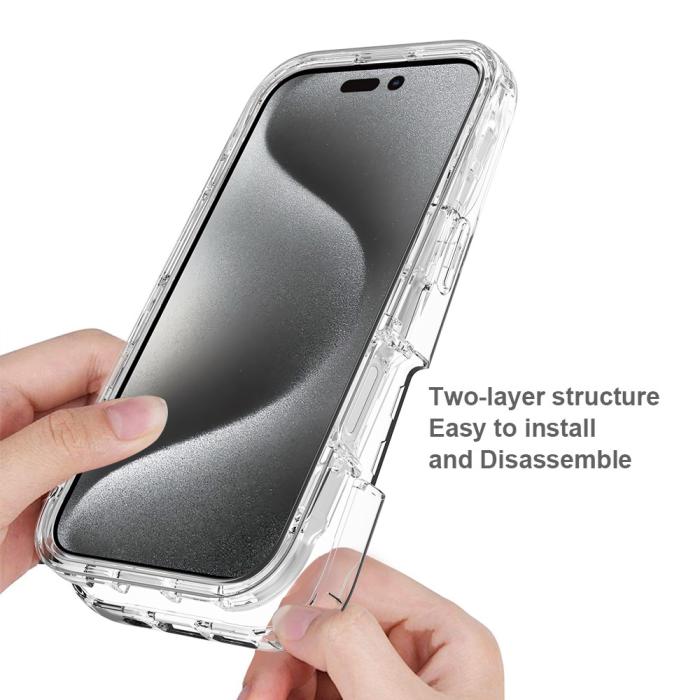 Bild 3, iPhone 16 Pro Max Skal 360 Hybrid Defence Transparent