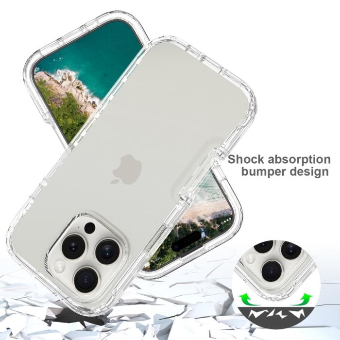 Bild 5, iPhone 16 Pro Max Skal 360 Hybrid Defence Transparent