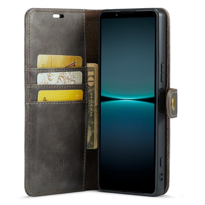 Bild 2, DG.MING Sony Xperia 1 V 2in1 Magnet Fodral / Skal Grå
