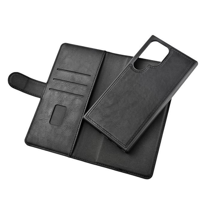 Bild 4, GEAR Samsung Galaxy S24 Ultra 2in1 Magnet Fodral / Skal Svart