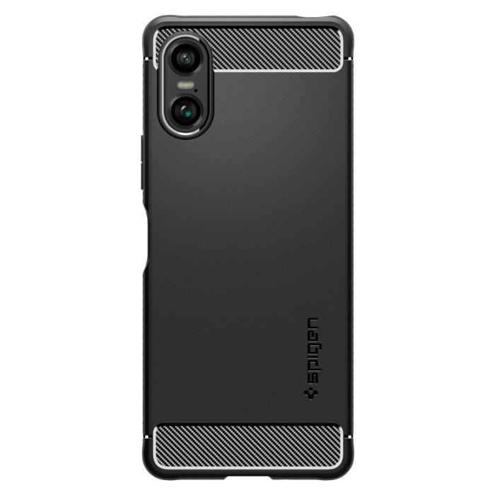 Bild 2, Spigen Sony Xperia 10 VI Skal Rugged Armor Matt Svart