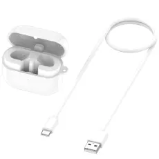 Samsung Galaxy Buds 3 Tr&aring;dl&ouml;st Laddningsfodral Vit