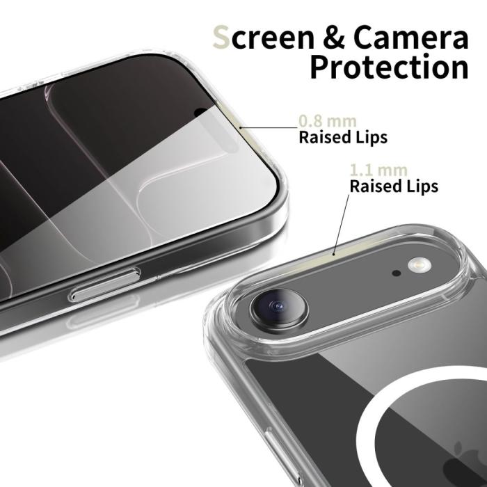 Bild 5, Tech-Protect iPhone Air Skal MagSafe FlexAir Hybrid Clear