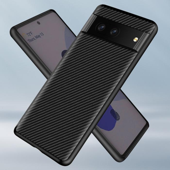 Bild 2, Google Pixel 7 Skal Kolfiber Textur Svart