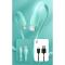 Joyroom 1m 3A USB-C Snabbladdning Kabel - Grön