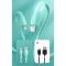 Joyroom 1m 2.4A MicroUSB Snabbladdning Kabel - Svart