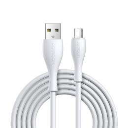 Joyroom 1m 3A USB-C Snabbladdning Kabel - Vit