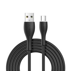 Joyroom 1m 3A USB-C Snabbladdning Kabel - Svart