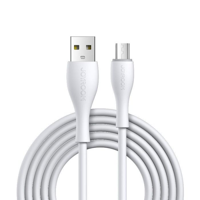 Bild 1, Joyroom 1m 2.4A MicroUSB Snabbladdning Kabel - Vit