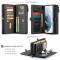 Samsung Galaxy S21 Ultra - CASEME 2-i-1 Multifunktionellt Läder Fodral - Svart