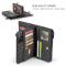 Samsung Galaxy S21 Ultra - CASEME 2-i-1 Multifunktionellt Läder Fodral - Svart