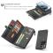Samsung Galaxy S21 Ultra - CASEME 2-i-1 Multifunktionellt Läder Fodral - Svart