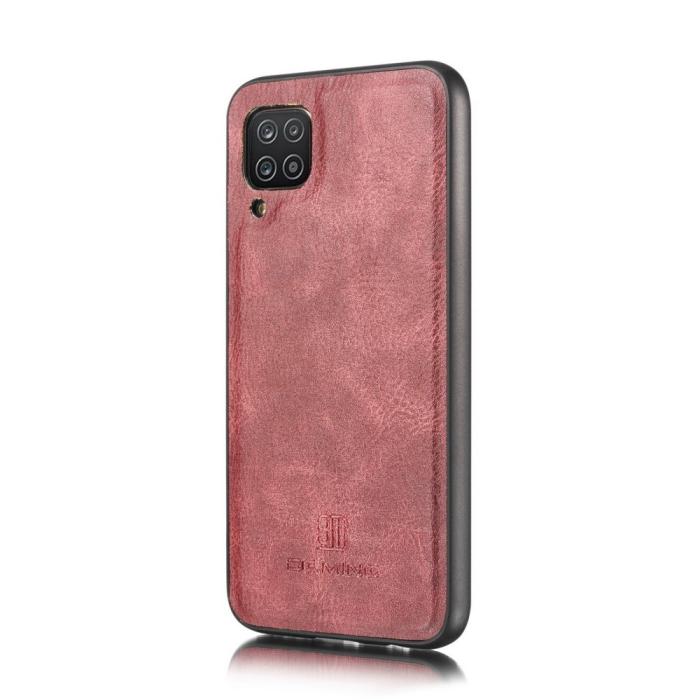 Bild 5, Samsung Galaxy A12 - DG.MING 2in1 Magnet Fodral - Röd