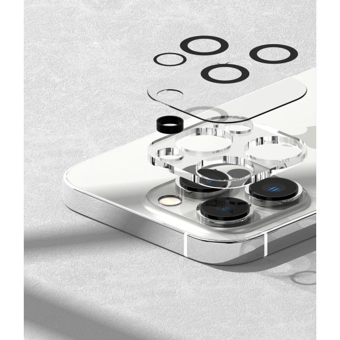Bild 4, Ringke iPhone 14 Pro / 14 Pro Max 2-PACK Linsskydd Härdat Glas