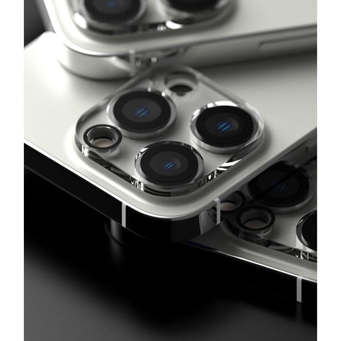 Bild 5, Ringke iPhone 14 Pro / 14 Pro Max 2-PACK Linsskydd Härdat Glas