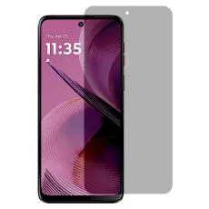 Motorola Moto G55 5G Sk&auml;rmskydd H&auml;rdat Glas Privacy