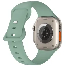Silikon Armband Butterfly Apple Watch 42/41/40/38 mm (S/M) Tallgrön