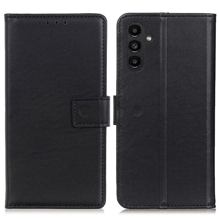 Bild 1, Samsung Galaxy A14 4G/5G Fodral Läder Svart