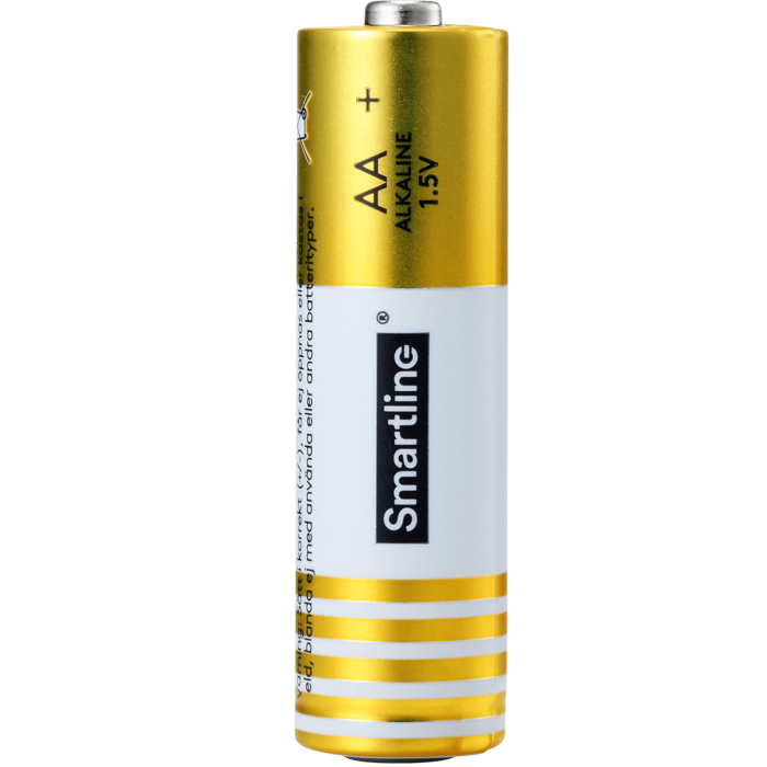 Bild 1, Smartline Alkaliskt Batteri AA LR6 1.5V 4-pack