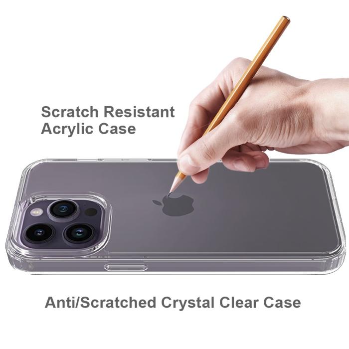 Bild 2, iPhone 16 Pro Max Skal Akryl/TPU Transparent