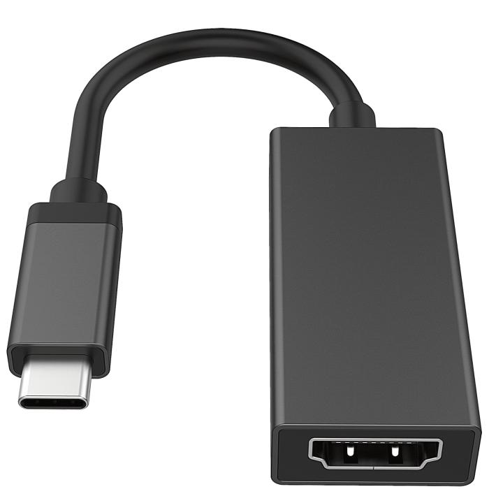 Bild 3, Smartline USB-C till HDMI Adapter 10cm Svart