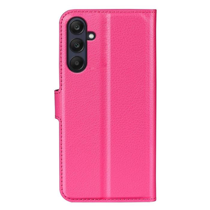 Bild 6, Samsung Galaxy A16 / A26 5G Fodral Litchi Läder Textur Rosa
