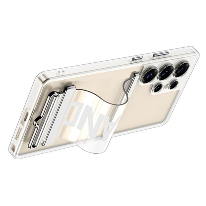 Bild 2, GKK Galaxy S25 Ultra Skal Med Strap Transparent / Svart