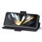 LC.IMEEKE Galaxy Z Fold 6 Fodral Kolfiber Textur Svart