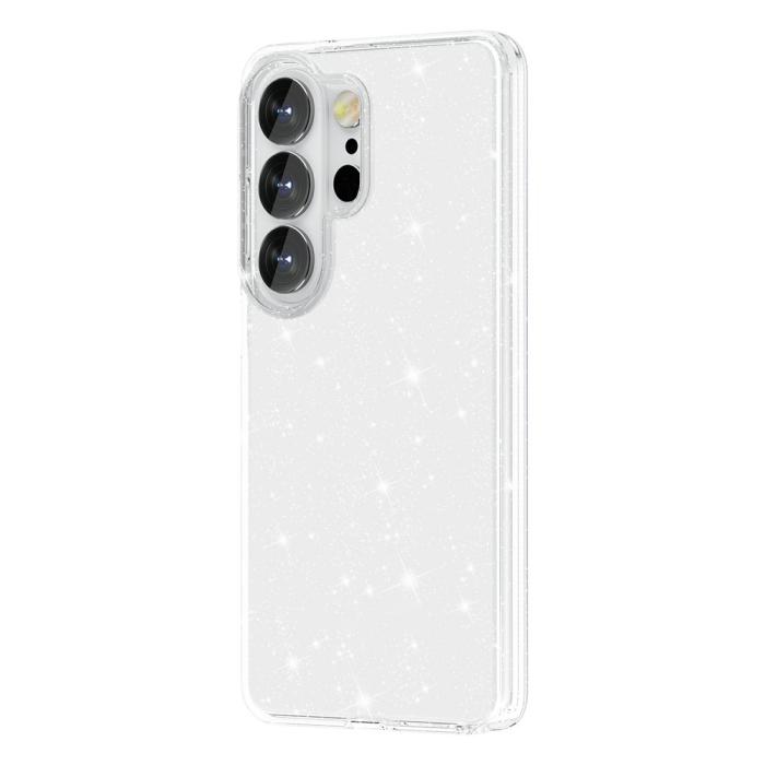 Bild 3, Samsung Galaxy S26 Ultra Skal Glitter TPU Vit