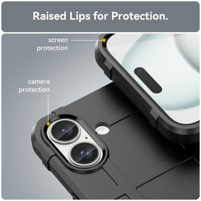 Bild 3, iPhone 16 Plus Skal Robust Svart