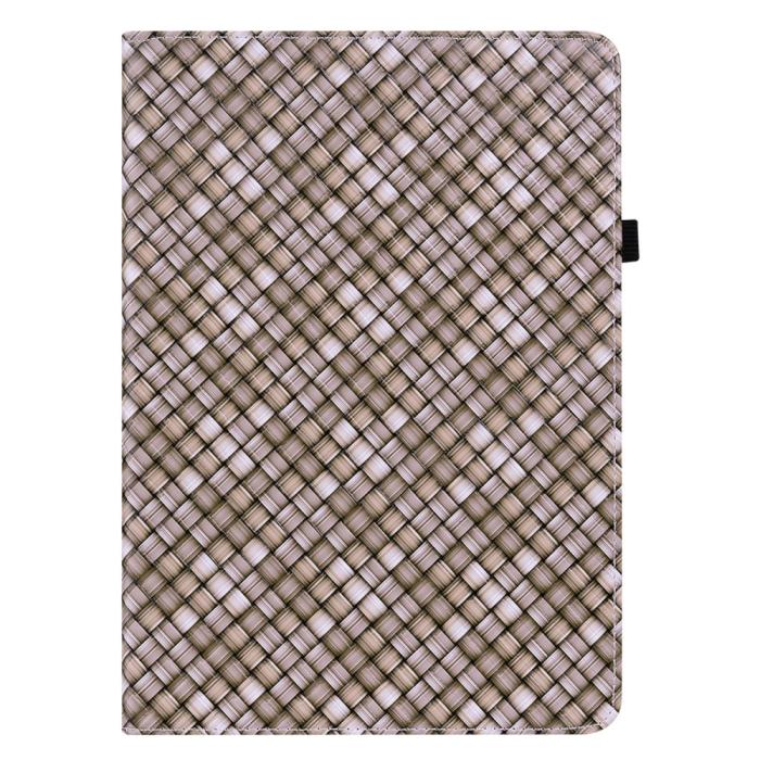 Bild 2, Samsung Galaxy Tab A8 10.5 Fodral Vävd Textur Brun