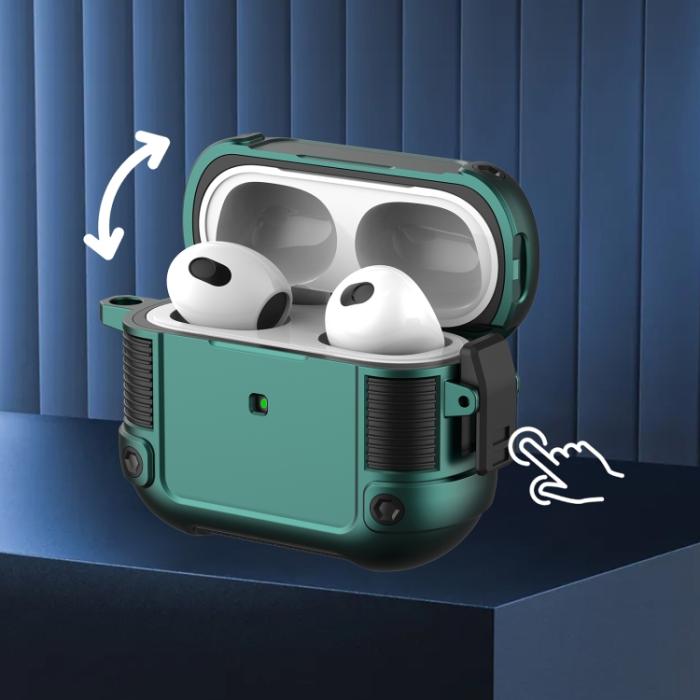 Bild 5, AirPods 3 Skal Shockproof Tank Hybrid Röd