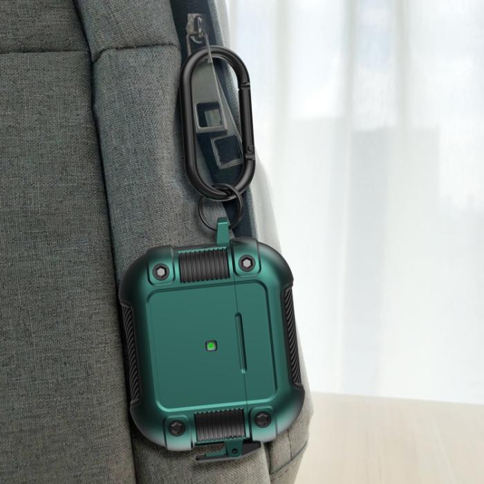 Bild 6, AirPods 3 Skal Shockproof Tank Hybrid Röd