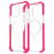 iPhone 15 Plus Skal MagSafe Shockproof Hybrid Rosa