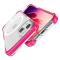 iPhone 15 Plus Skal MagSafe Shockproof Hybrid Rosa