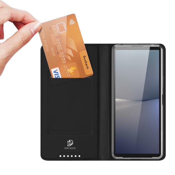 Bild 2, DUX DUCIS Sony Xperia 10 VI Fodral Skin Pro Svart